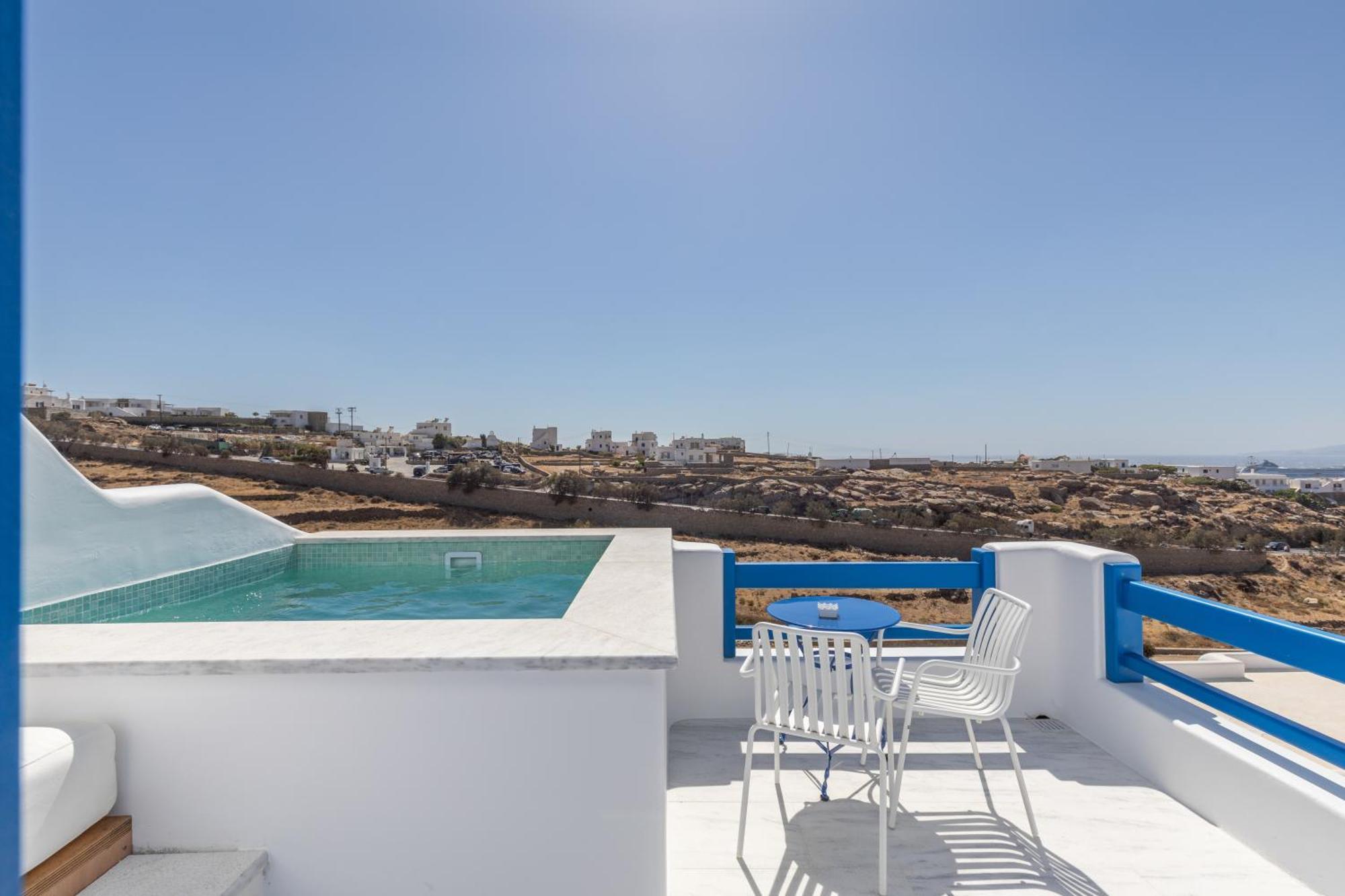 サン アントニオ サマーランド ホテル Mykonos Town エクステリア 写真